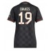 Maillot de foot Bayern Munich Alphonso Davies #19 Troisième vêtements Femmes 2025-26 Manches Courtes